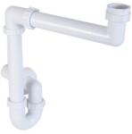 STYRON Helytakarékos egymedencés mosogató csőszifon (EG-STY-641-2-STY)