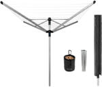 Brabantia Lift-O-Matic Advance kültéri forgatható, állítható ruhaszárító állvány kiegészítőkkel - földbe szúrható 60m (117145) Ruhaszárító
