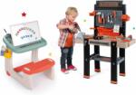 Smoby Set atelier de lucru Black+Decker Smoby bancă pentru desenat și magneți Little Pupils (SM360702-15) Set bricolaj copii