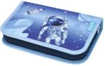 Herlitz Penar echipat Herlitz 31 piese, 2 clape, dimensiune 14 x 20.3 x 3.5 cm, motiv Cosmic Explorer (50049172) Penar