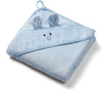 Baby Ono BabyOno fürdőlepedő kapucnis bambusz 100x100cm egérfülekkel kék 1553/02