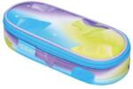 Herlitz Penar tip etui oval Herlitz, dimensiune 21.5 x 9 x 6 cm, motiv Little Monster (50049202) Penar