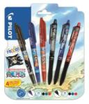 Pilot Rollertoll készlet, 0, 35 mm, nyomógombos, 'Frixion Ball'/'Frixion Ball Plus', 3különböző szín+One Piece matrica (PBLI449522) (PBLI449522)
