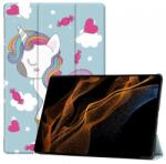 Techsuit Husa Techsuit FoldPro Unicorn pentru Samsung Galaxy Tab S10 Ultra / Tab S9 Ultra / Tab S8 Ultra (Multicolor)