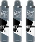 Dove Triopack Men+Care Invisible Dry 200 ml (8720181284953x3)
