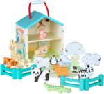 Orange Tree Toys Set de jucării Orange Tree - Animale de la grădina zoologică (OTT11884) Figurina