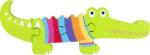 Orange Tree Toys Puzzle din lemn Orange Tree Toys - Crocodil, 4 părți (OTT06072) Puzzle