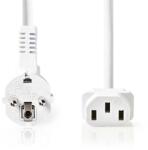 Nedis CEGL10000WT20 cablu de alimentare IEC-320-C13, 3 x 0, 75 mm lungime 2m, alb (CEGL10000WT20)