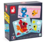 Janod Duonimo Puzzle Găsește puii de animale 24 buc (J02637) Puzzle