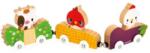 Janod Farm Tren magnetic din lemn Ferma (J03316) Trenulet
