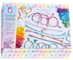 Janod Atelier Set creativ Confectionare bijuterii Bratari curcubeu 30 buc (J09134)