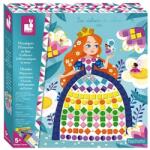 Janod Atelier Mozaika Prințese și zâne Maxi 5+ (J07962)