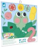 JANOD My arts&crafts Mini Set creativ Autocolante rotunde de la 2 ani (J09159)