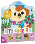 JANOD Stickers Caiet cu modele și autocolante Grădina (J09199)