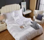  Luxus Hímzett Szatén Ágyneműgarnitúra - 220x200 cm, Fehér