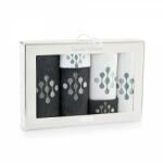 Zwoltex Törülközőkészlet 6 csepp grafitfehér Zwoltex 23 dobozban