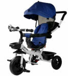 LeanToys PRO300 Kék Gyermek Háromkerekű - UV védelem, Szülői irányítás