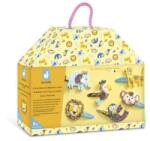 Janod Atelier Set creativ Fabricarea bijuteriilor Agrafe de păr Animale exotice în valiză (J09178)