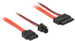 Delock Cablu Delock SATA, 6 Gb/s, 7 conectori femele + 4 conectori femele 13 conectori Slim SATA femele