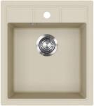 Evido Easy 45 egymedencés gránit mosogató, 515 x 460 mm, bézs - 442126 (442126)