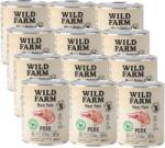  Wild Farm WILD FARM Pate sertéshús 12x800g gluténmentes kutyaeledel