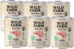  Wild Farm WILD FARM Pate sertéshús 6x800g gluténmentes kutyaeledel
