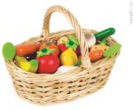 Janod Zöldség és gyümölcs kosárban 24 db (J05620)