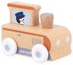 Janod Cross roads Fa jármű tolható Mozdony (J05944)