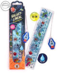 Trendhaus Vonalzó Trendhaus Space Adventure Galaxy könyvjelző funkcióval, 18 cm (962454) - kreativjatek