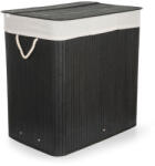 G21 Cos de rufe G21 150 ls separatoare, bambus negru cu cos alb