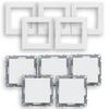 Legrand AKCIÓS MULTIPACK: 5db Suno fehér 106 váltókapcsoló, kompletten kerettel, Legrand 722106 (=5db 721106 + 5db 721501) - Készlet erejéig! ! ! (722106)