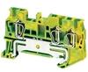 Schneider Electric Rugós egyszintes földelőkapocs 1x2 csatlakozás 5, 2 mm 2, 5 mm2 zöld-sárga NSYTRR23PE Schneider (TRR23PE)