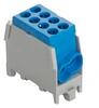Pollmann Electrotech HLAK 25-1/2/25 M2 elosztótömb 1P 2x25mm2, 2x25mm2, kék, sorolható 2080189 Pollmann (2080189)