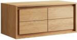 Kave Home Teak mosogatószekrény Kave Home Kenta 90 x 45 cm (LF-M0800004MM46)