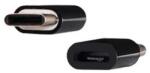  Adapter, micro USB - USB-C, fekete