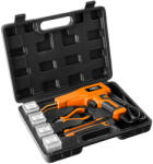 NEO TOOLS Műanyag forrasztó/hegesztő pisztoly készlet kapcsokkal, 50W, 200db kapocs (19-158)