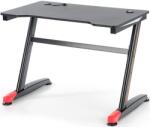 HALMAR Gamer asztal B40, fekete/piros
