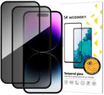 Wozinsky iPhone 17 Pro Kijelzővédő Üvegfólia - Wozinsky Privacy Glass x 2 db (1010111)