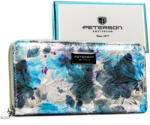 Peterson Női Pénztárca - Echo És Természetes Bőr Ptn Px25-1-Npk-4634 Blue (44689483)
