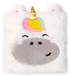 Puckator Plüss Napló - Astra, az Unikornis - Édes Állatok, Vonalas, 17×15 cm (00306)