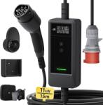  dé Mobil EV töltő 11 kW - 15 m-es CEE 16A Type 2 kábellel (DEMB11KW15M)