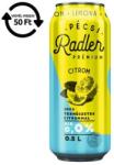 Pécsi Sör Alkoholmentes sör PÉCSI RADLER citrom 0, 0% 500 ml DRS (C66725) - robbitairodaszer