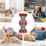 Nunbell Gurulós jutalomfalat adagoló játék-Foodball - Piros (K010833-1-P)