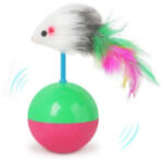 Nunbell Billengős cica csörgőlabda plüss egérrel (K020569)