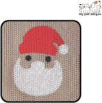 Nunbell Falra ragasztható macska játék kaparó- Mikulás mintával (M000154)