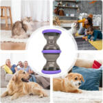 Nunbell Gurulós jutalomfalat adagoló játék-Foodball - Lila (K010833-1-L)