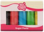 FunCakes Set de materiale de bază colorate pentru acoperire și modelare 500 g - pastă de zahăr
