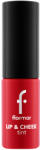 Flormar Tint pentru buze si obraji 01 Scarlet Ruby, 6.7ml, Flormar