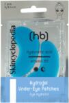 Skincyclopedia Plasturi pentru ochi hidrogel cu Acid hialuronic si Vitamina B5, 2 bucati, Skincyclopedia Masca de fata