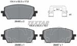 TEXTAR set placute frana, frana disc TEXTAR Q+ 2646501 (2646501)
